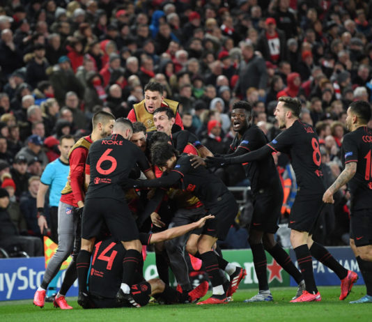 Liverpool on ulkona Mestarien liigasta – Atletico Madrid puolivälieriin!