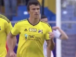 Video: Roman Eremenko teki upean kääntölaukausmaalin Venäjän liigassa