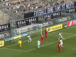 Video: Mönchengladbach-pakki Nico Elvedi pelasti varman maalin Bundesliigassa