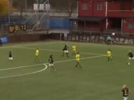Video: Emma Santamäki laukoi kauniin maalin – AIK varmisti samalla nousun