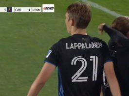 Video: Lassi Lappalainen maalinteossa MLS:ssä