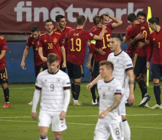 Video: Espanja nöyryytti Saksaa tennisnumeroin Nations Leaguessa