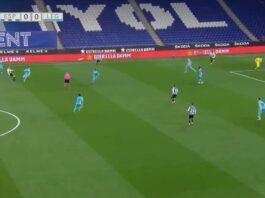 Video: Molari seikkaili – Espanyolin Sergi Darder laukoi tyylikkään kaaripallon tyhjiin