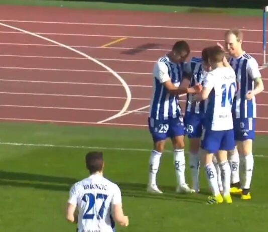 Video: HJK:n Casper Terho laukoi mahtavan osuman Ilveksen verkkoon