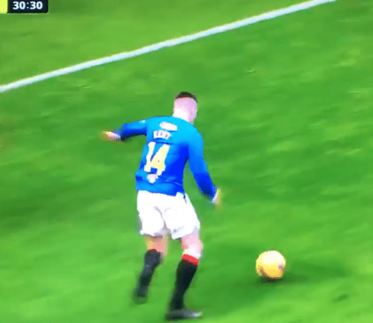 Video: Glasgow Rangersin Ryan Kent pamautti häikäisevän osuman Skotlannissa