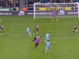 Video: Manchester Cityn Cancelo laukoi kauniin osuman Valioliigassa