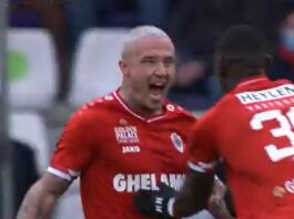 Video: Radja Nainggolan tykitti tosi komean voitto-osuman Belgian liigassa