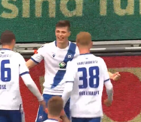 Video: Daniel O’Shaughnessy tykitti mahtavan voittomaalin 2. Bundesliigassa