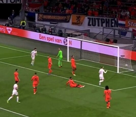 Video: Christian Eriksen palasi maajoukkueeseen ja teki heti maalin – hollantilaisyleisökin hurrasi