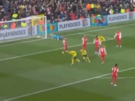 Video: Watfordin Cucho Hernández laukoi häikäisevän maalin Arsenalin verkkoon