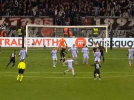 Video: Ansgar Knauff heilutti Barcelonan verkkoa komealla kudilla Eurooppa-liigassa