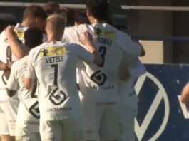 Video: KuPS:n Janis Ikaunieks maalasi maailmanluokan ohjauksella