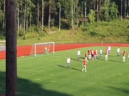 Video: Imatran Palloseuran Juuso Metsi teki upean saksarimaalin Kolmosessa