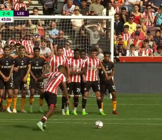 Video: Ivan Toney laukoi täydellisen vaparimaalin Valioliigassa