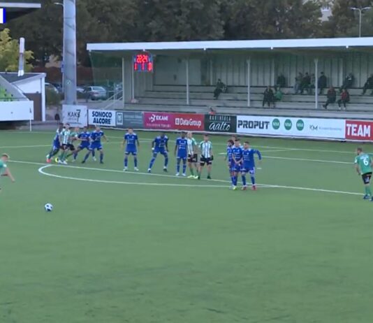 Video: KTP teki ovelan vapaapotkukuvion – ja JäPS:n verkko heilui