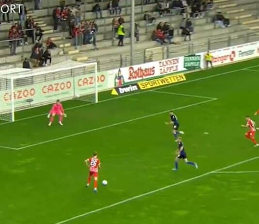 Video: 19-vuotias Oscar Wiklöf viimeisteli kauniin maalin Saksan 3. Liigassa