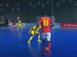 Klassikkovideo: Angolan pelaajalta hävytön maali Afrikan futsalin mestaruuskisoissa