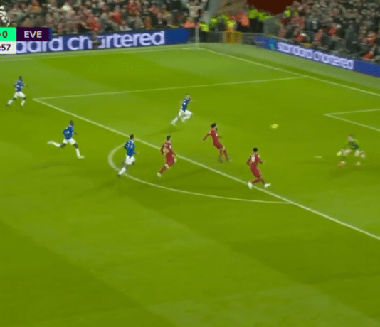 Video: Fantastinen vastahyökkäys Liverpoolilta – pallo 10 sekunnissa omasta päästä Evertonin verkkoon