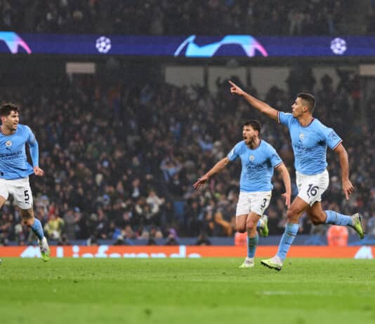 Video: Rodri laukoi kuvankauniin voittomaalin Bayern Münchenin verkkoon