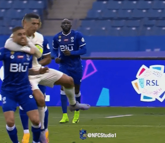 Video: Al Nassr hävisi – Ronaldo selätti vastustajan painiotteella