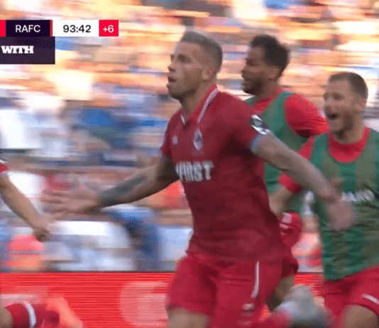 Video: Toby Alderweireldin unelmamaali lisäajalla nosti Royal Antwerpin mestariksi