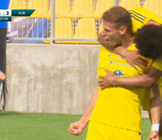 Video: HJK:n Bojan Radulovic painoi hattutempun kuudessa minuutissa Veikkausliigassa