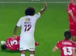 Video: Copa Libertadoresissa hirvittävä loukkaantuminen – kyynelehtivä Marcelo sai punaisen