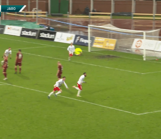 Video: FF Jaron Sergei Eremenko laukoi upean osuman Ykkösessä