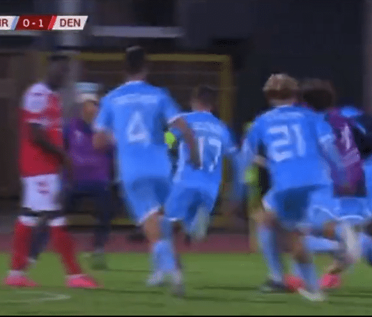 Video: San Marino kiusasi Tanskaa – ensimmäinen kilpailullinen maali yli kahteen vuoteen!