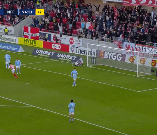 Video: Simon Skrabb laukoi häikäisevän voittomaalin 95. minuutilla Allsvenskanissa