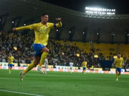 Video: 39-vuotias Cristiano Ronaldo taas maalinteossa – pallo reppuun suoraan syötöstä