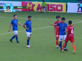 Video: Pelaaja veti vastustajaa turpaan Thaimaan 2. divarissa – saman tien ulosajo ja potkut