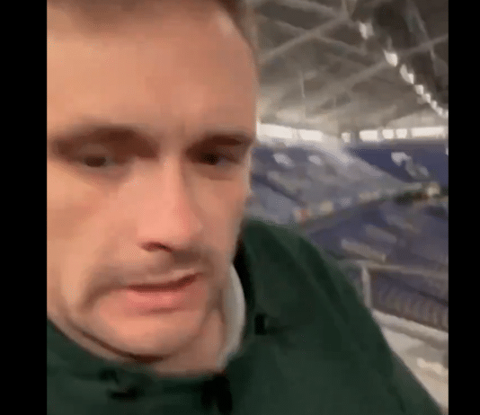 Video: Brittifanilla eeppinen herätys EM-kisastadionilta aamuyöllä – Englanti–Serbia-matsi ”hieman” venähti