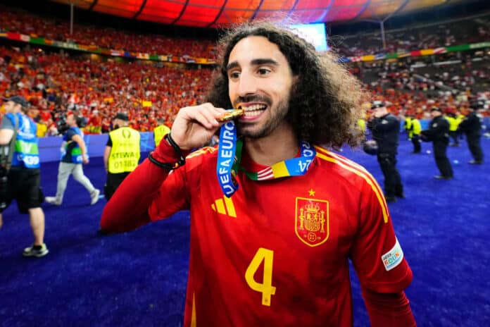 Espanjan euroopanmestaruusjoukkueen kantaviin voimiin kuulunut Marc Cucurella teki EM-kisojen aikana lupauksen.