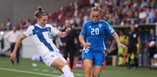 Suomen naisten jalkapallomaajoukkue Helmarit kärsi tiistai-iltana EM-karsinnoissa ruman tappion Italialle maalein 4–0.