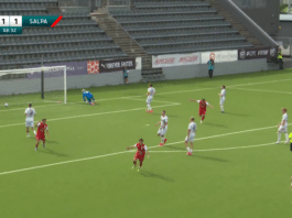 Video: Maximus Tainio painoi häikäisevän maalin TPS:n verkkoon – SalPalle yllätysvoitto Turussa