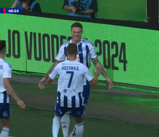 Video: HJK:lle kotivoitto Konferenssiliigan 3. karsintakierroksella – Lee Erwin ratkaisijana