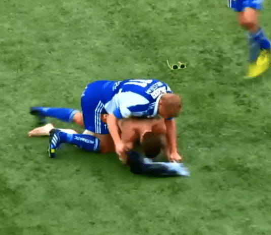 Klassikkovideo: Viuhahtaja vie HJK:lta maalin – Mathias Lindström retuuttaa miestä oikein kunnolla