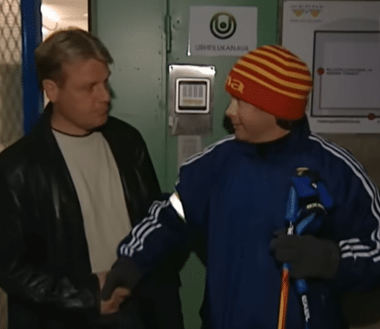 Klassikkovideo: Pasi Rautiainen häviää vedon TV-studiossa ja kävelee Helsingistä Porvooseen 2004