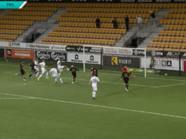 Video: TPS:n Albijon Muzaci laukoi tyhjästä maalista yli Ykkösliigassa