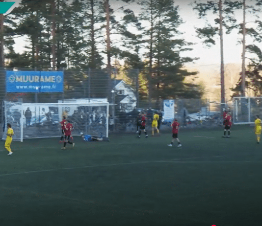 Video: JIPPOn Eetu Viitaniemi tälläsi komean maalin Muuramen Yrityksen verkkoon Suomen Cupissa