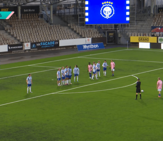 Video: JäPS:n Justus Holopainen laukoi häikäisevän vaparimaalin Klubi 04:n verkkoon