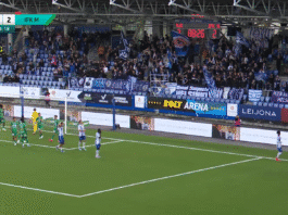 Video: Uskomaton osuma – HJK:n Brooklyn Lyons-Foster ohjasi kantapäämaalin kulmapotkusta