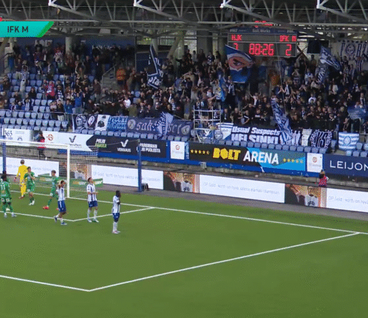 Video: Uskomaton osuma – HJK:n Brooklyn Lyons-Foster ohjasi kantapäämaalin kulmapotkusta