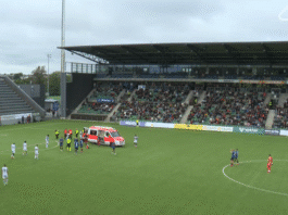 Veikkausliigassa karmea törmäys – FC Interin pelaaja jäi VPS-maalivahdin jyrän alle