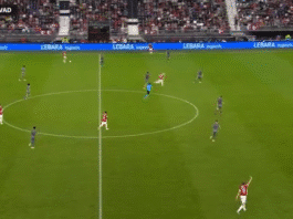 Video: AZ Alkmaarin Mexx Meerdink taiteili uskomattoman maalin Konferenssiliigan karsinnoissa