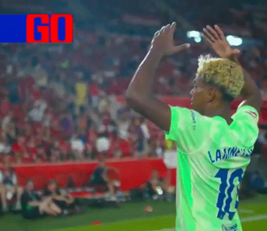 Video: Lamine Yamal sooloili häikäisevän upean maalin La Ligan avauskierroksella