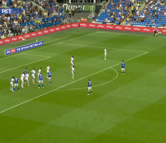 Video: Cardiff Cityn Rubin Colwill laukoi kuvankauniin vaparimaalin Englannin Ykkösliigassa