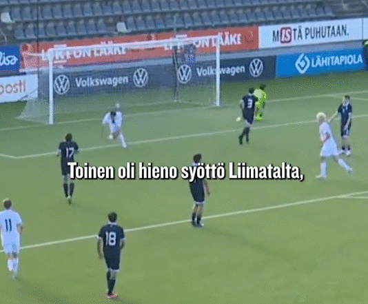 Video: Pikkuhuuhkajat avasi EM-karsinnat 7–0-voitolla – Adrian Svanbäck teki hattutempun debyytissään