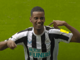 Newcastlelta tyly tiedote Alexander Isakin siirrosta – yhteensä 37 sanaa, ei kiitosta